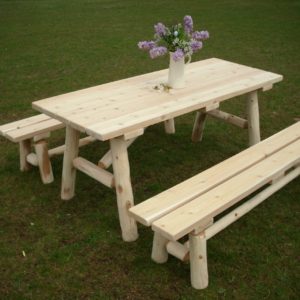 6-foot-amish-cedar-log-picnic-table-with-detached-benches-1200×908